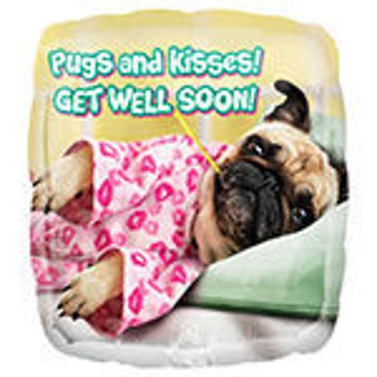Picture of Get Well Pugs and Kisses