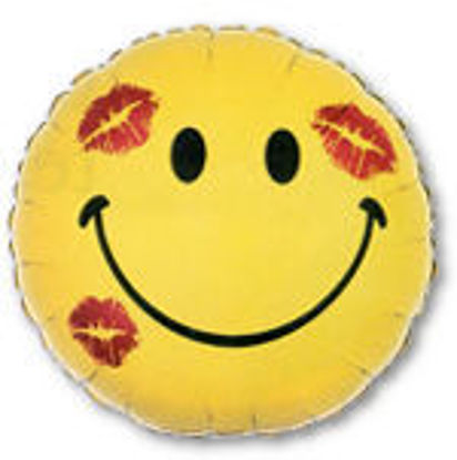 Picture of Smiley Face with Kisses