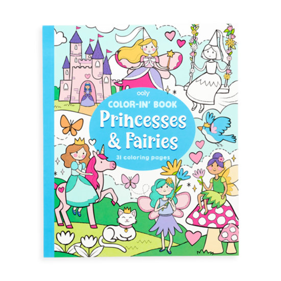 Princess & Fairies Color Book
