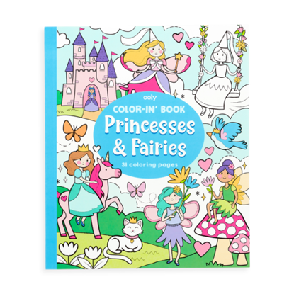 Princess & Fairies Color Book