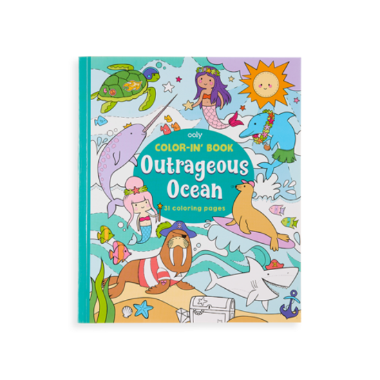 Outrageous Ocean Color In Book