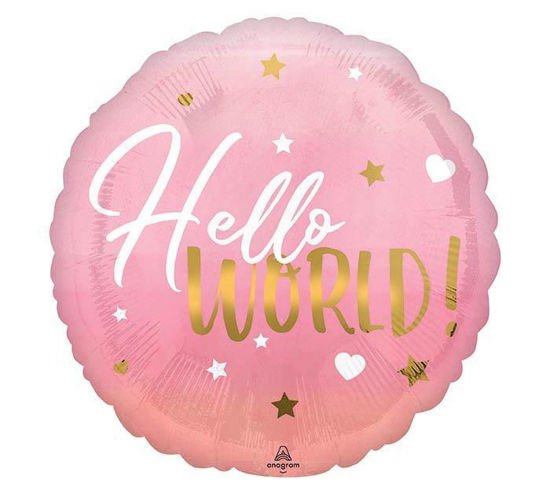Baby Hello World Pink
