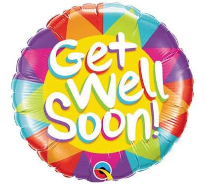 Get well soon colorful