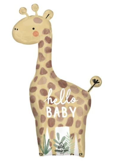 Picture of Hello Baby Giraffe Balloon