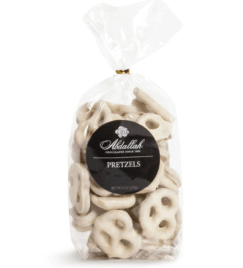 Picture of Abdallah White Coated Pretzels
