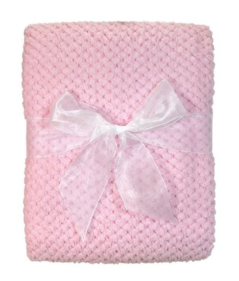 Picture of Pink Corn Fleece Blanket