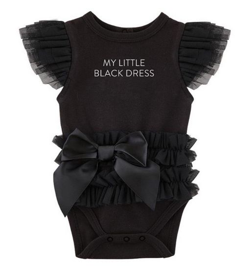 Picture of Baby My Little Black Dress Onesie