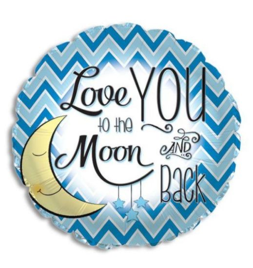 Picture of Love You to the Moon and Back Balloon