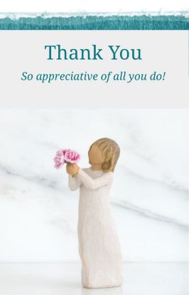 Picture of Thank you   By Willow Tree