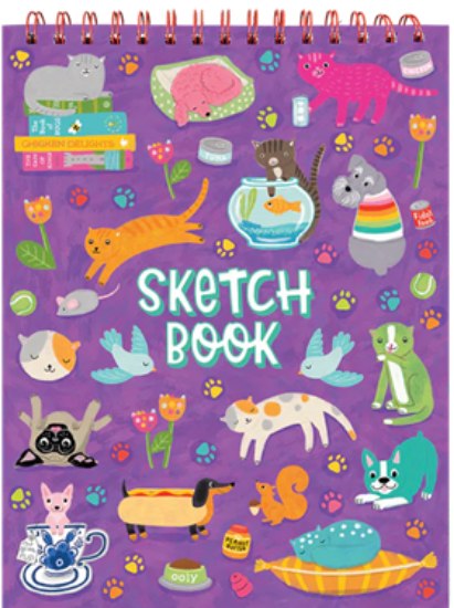 Sketch Book Pets At Play