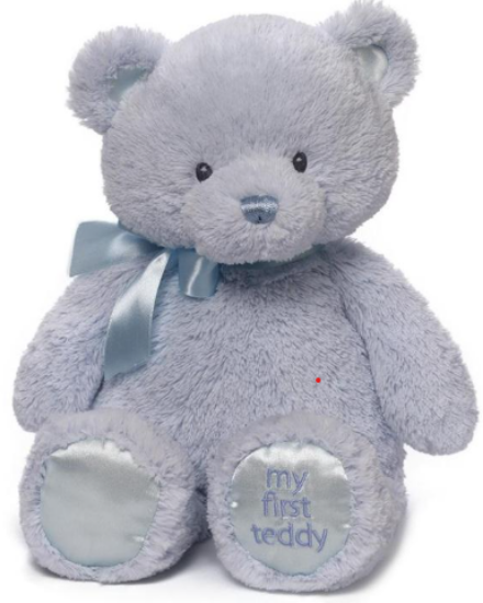 My First Teddy 18” Blue