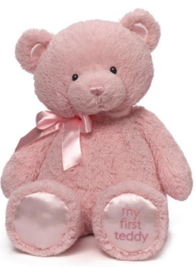 My First Teddy 18” Pink