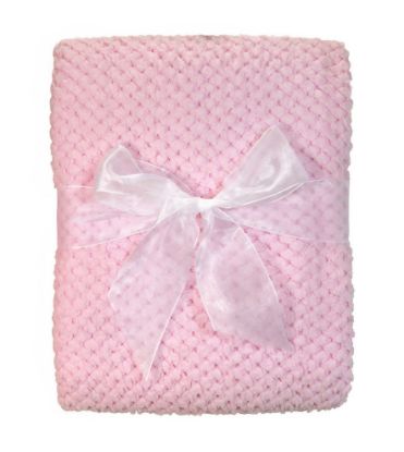 Picture of Pink Corn Fleece Blanket