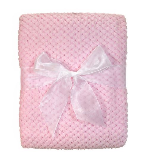 Picture of Pink Corn Fleece Blanket