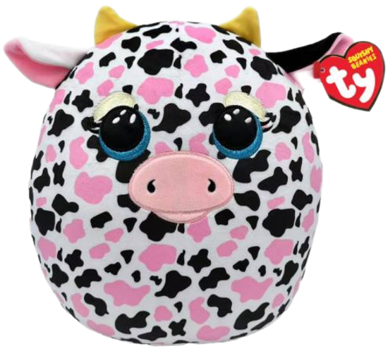 Picture of TY Milkshake Spotted Cow Squishy Beanie