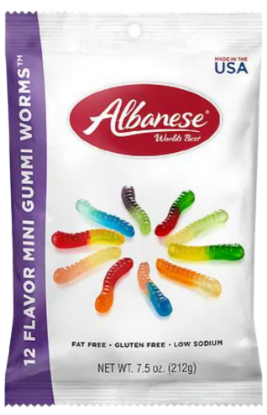 Picture of Albanese Gummi Worms