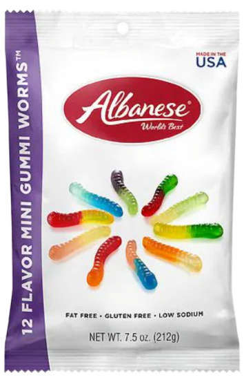 Picture of Albanese Gummi Worms