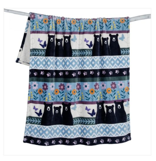 Picture of Bear Garden Throw