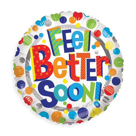 Feel Better Soon Polka Dots