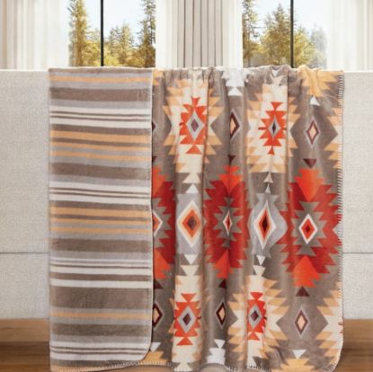 Picture of Canyon Rock Plush Throw